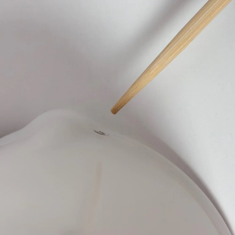 Vintage Glasbake Sunbeam White Milk Glass‎ Mixer Bowl 20CJ Made USA